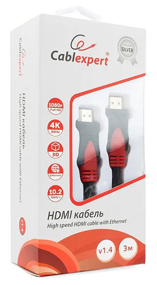 Кабель HDMI Cablexpert CC-S-HDMI03-3M