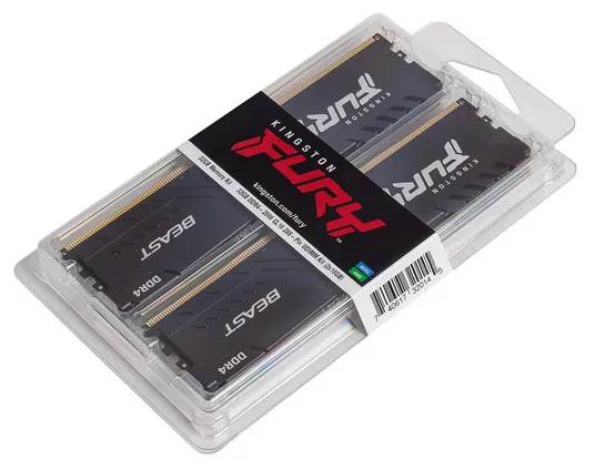 Оперативная память 64GB Kit Kingston FURY Beast KF430C16BBK2/64