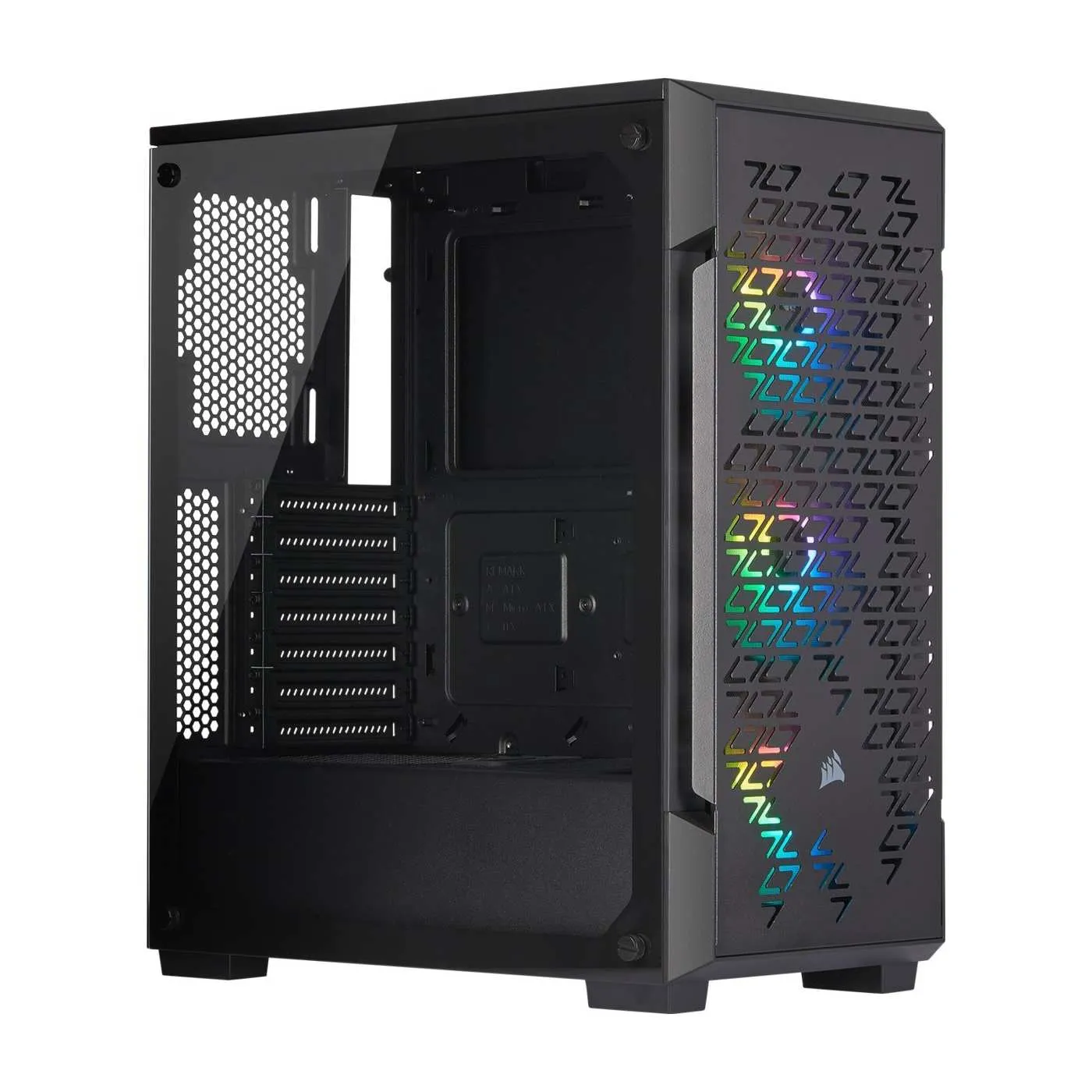 Корпус для ПК ATX MidiTower Corsair iCUE 220T RGB black