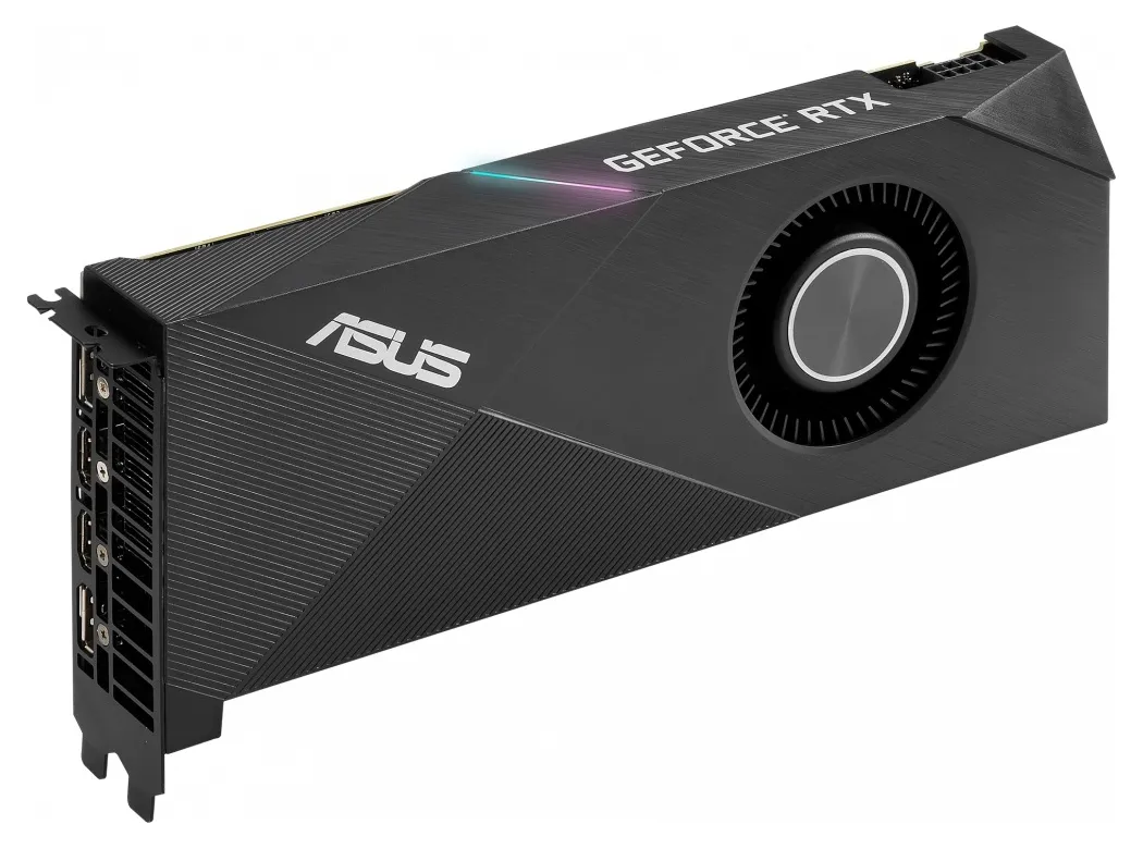 Видеокарта 8Gb ASUS RTX 2060 SUPER TURBO EVO TURBO-RTX2060S-8G-EVO