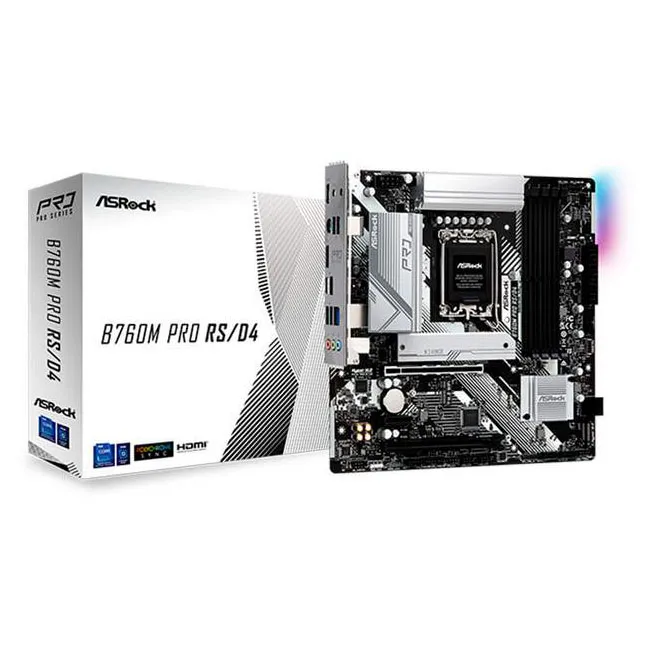 Материнская плата ASRock B760M PRO RS/D4