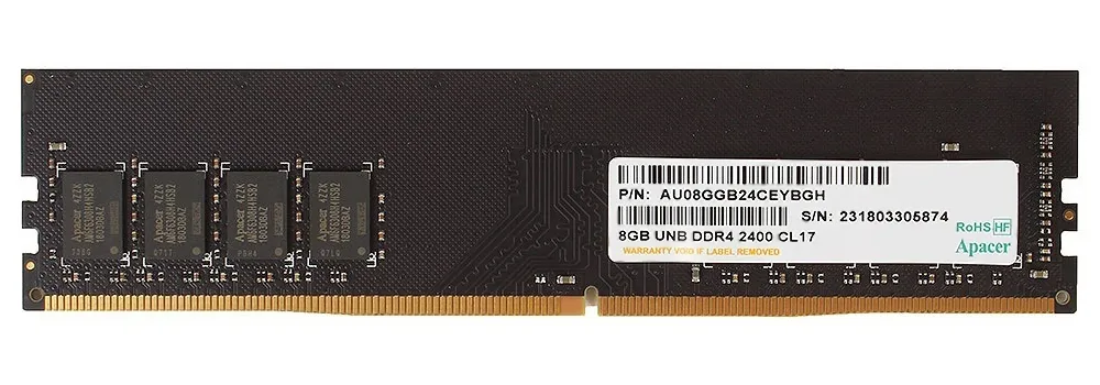 Оперативная память Apacer 8 GB EL.08G2T.GFH