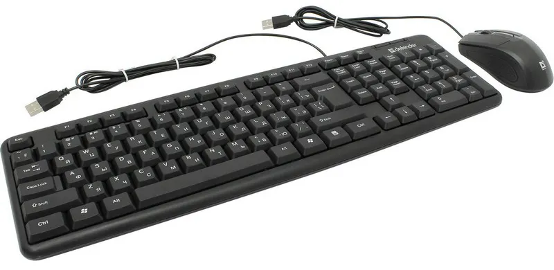 Клавиатура + мышка беспроводные Defender Dacota C270 black