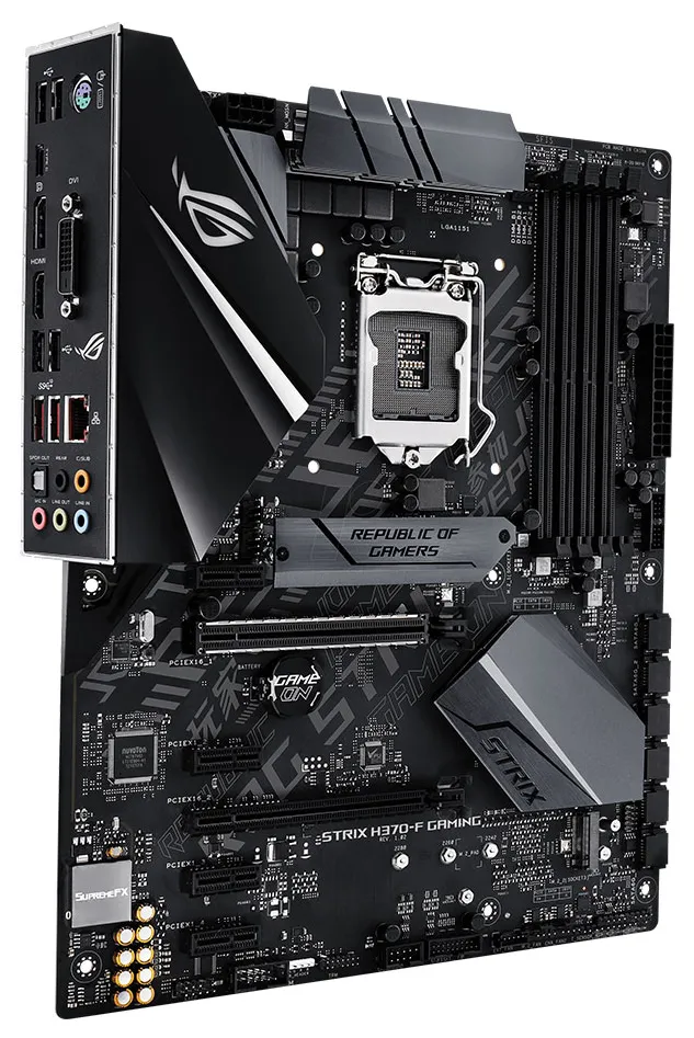Материнская плата ASUS ROG STRIX H370F GAMING