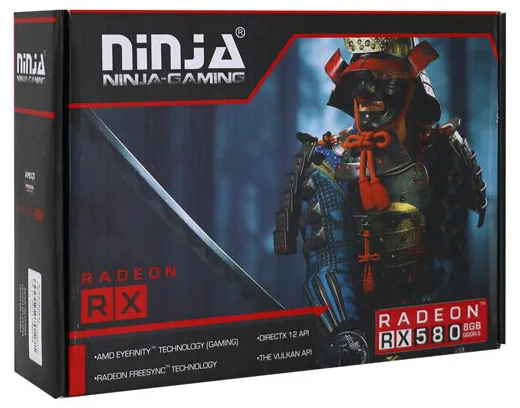 Видеокарта 8 GB Sinotex Ninja RX 580 2048SP AJRX58085F