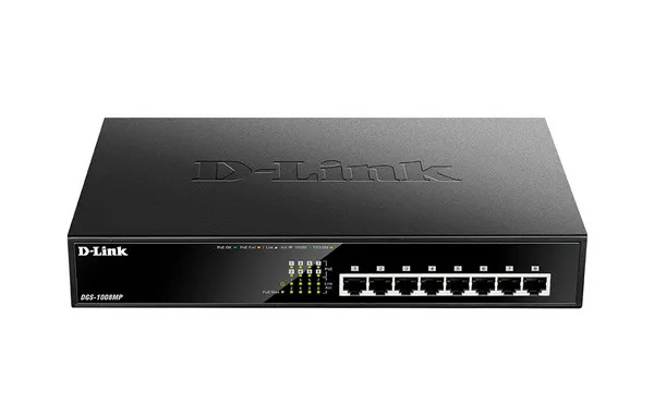 Коммутатор D-Link DGS-1008MP/B1A