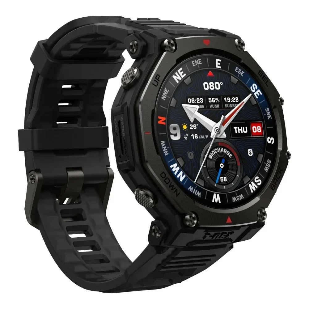 Смарт часы Amazfit T-Rex 3 Pro 44 mm Tactical Black