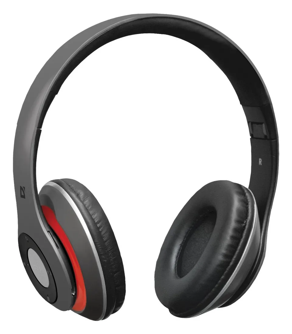 Наушники Defender FreeMotion B570 Серый-красный