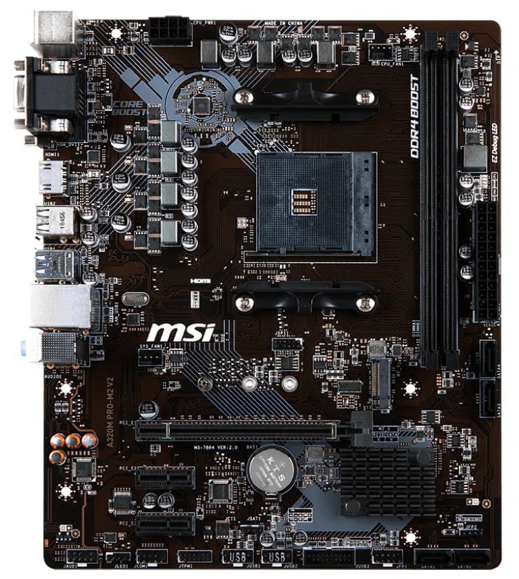 Материнская плата MSI A320M PRO-M2 V2