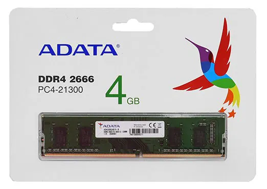 Оперативная память 4 GB ADATA AD4U2666J4G19-R