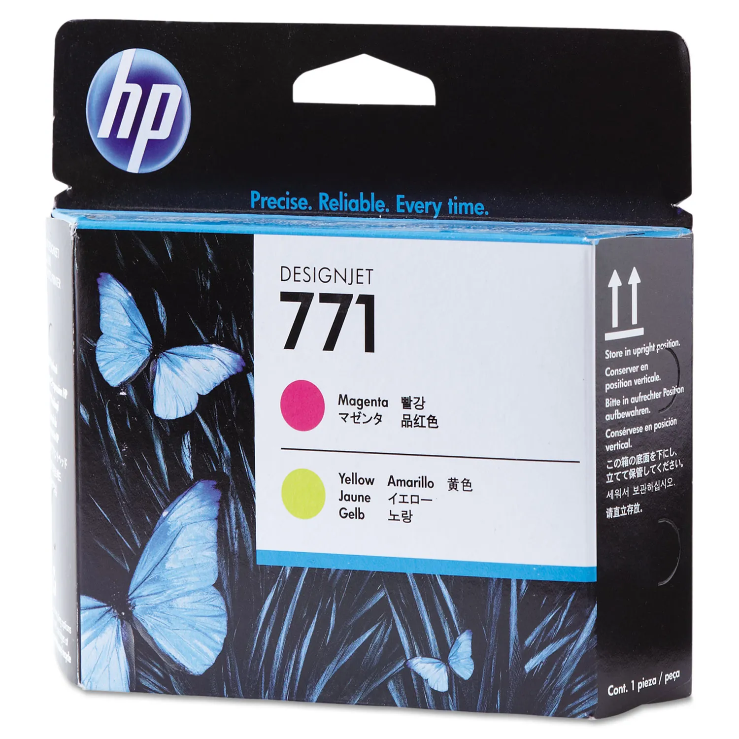 Печатающая головка HP CE018A Magenta and Yellow №771