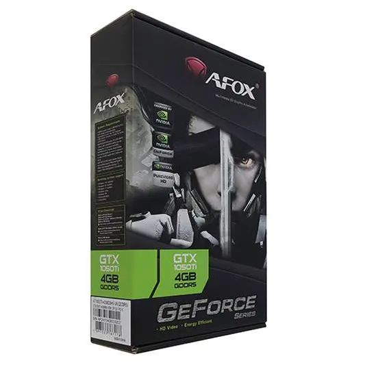 Видеокарта 4 GB Afox GTX 1050Ti AF1050TI-4096D5H5-V6