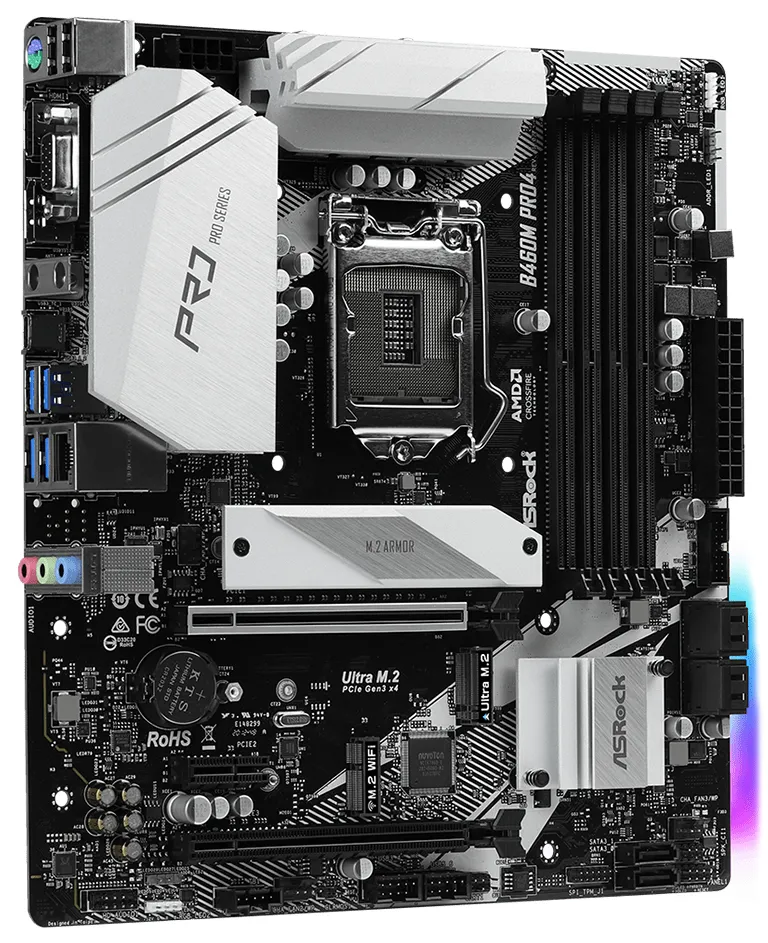 Материнская плата ASRock B460M PRO4