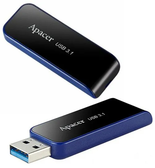 USB флешка 16GB Apacer AH356 AP16GAH356B-1 black