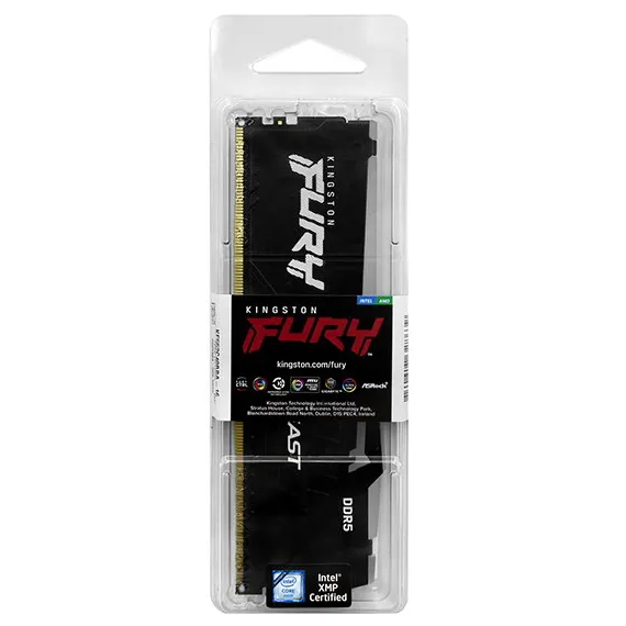Оперативная память 16 GB Kingston Fury Beast RGB KF548C38BBA-16