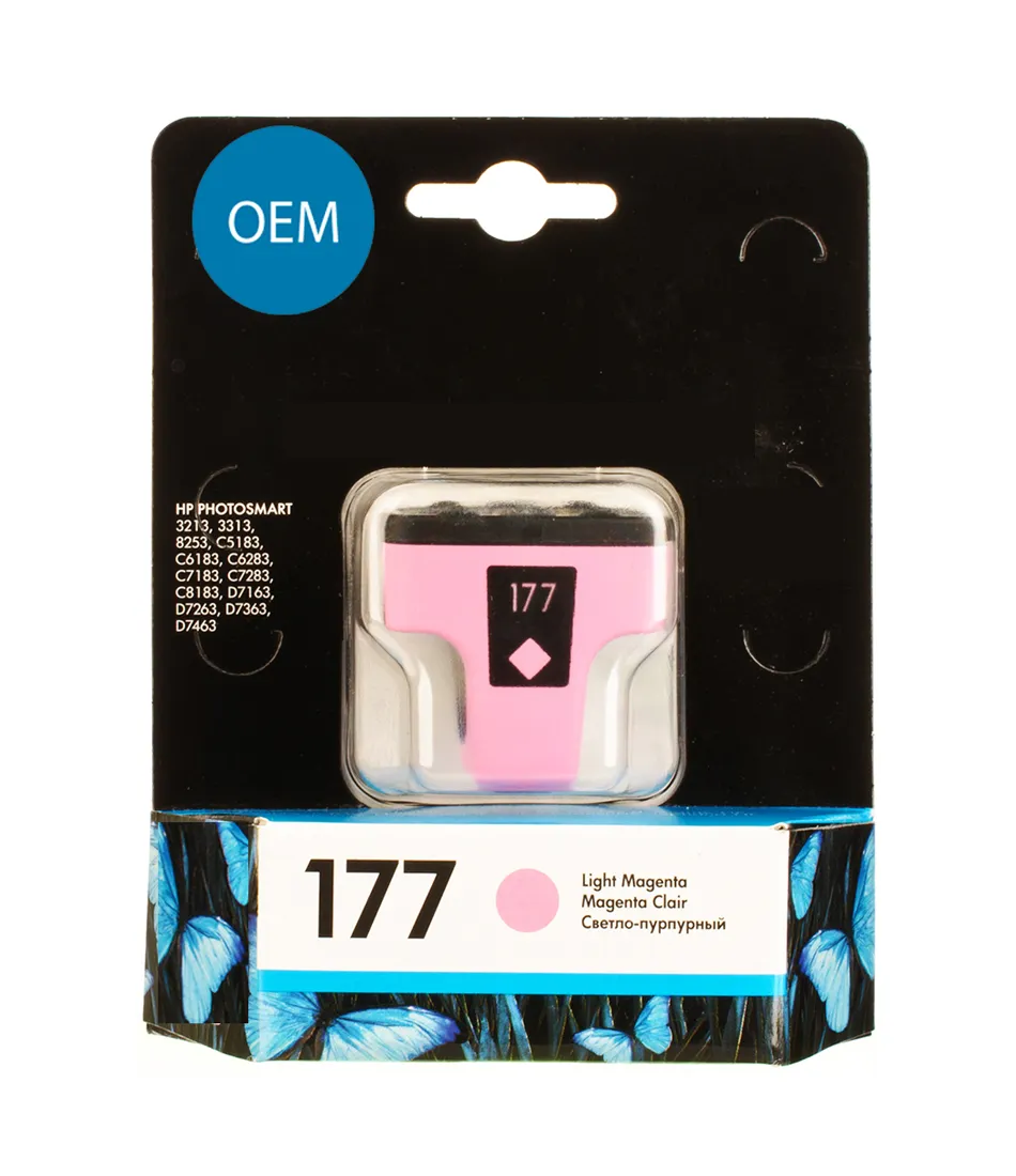 Картридж струйный HP C8775HE №177 светло-пурпурный