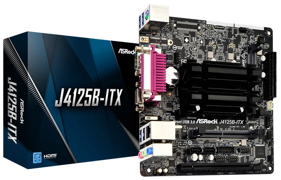 Материнская плата ASRock J4125B-ITX