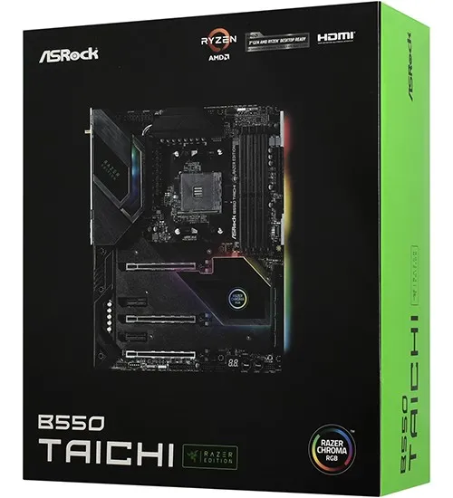 Материнская плата ASRock B550 Taichi Razer Edition