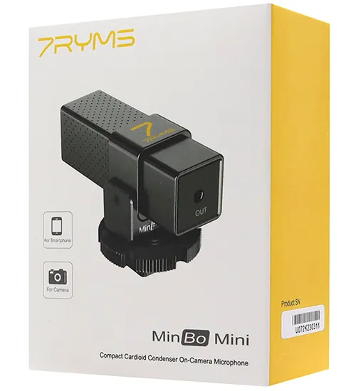 Mикрофон 7RYMS MinBo Mini black