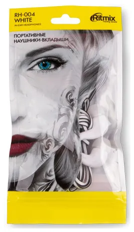 Наушники Ritmix RH-004 white
