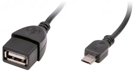 Кабель переходник MicroUSB-USB-AF RITMIX RCC-010