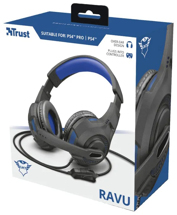 Наушники Trust GXT 307B Ravu PS4 Синий