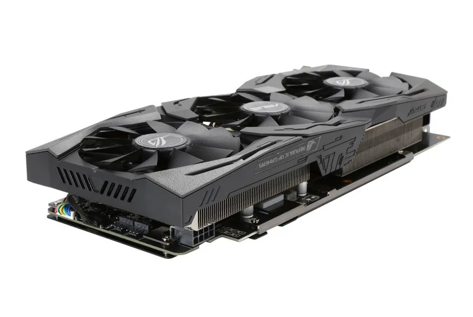 Видеокарта 8Gb ASUS RX 580 ROG-STRIX-RX580-8G-GAMING