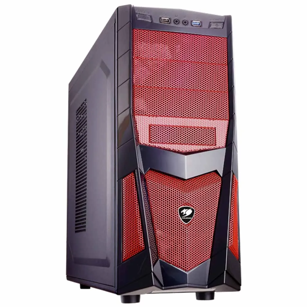 Корпус для ПК Cougar Volant2 67F1 Чёрный-красный