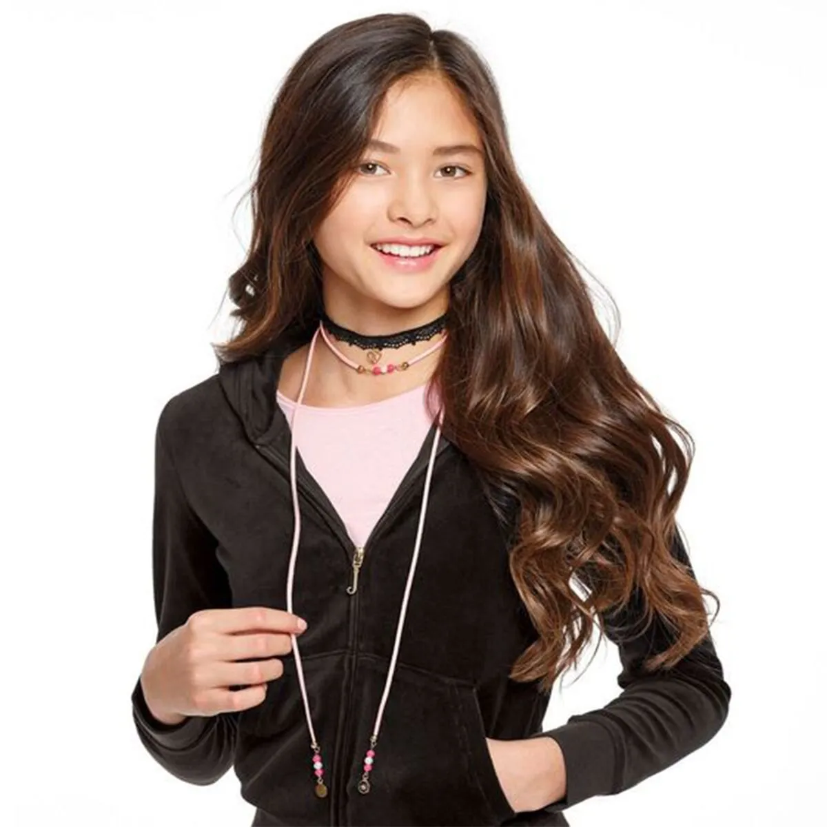 Набор для творчества Make It Real Бусы с бусинами и Подвесками JUICY COUTURE CHOKERS & CHARMS