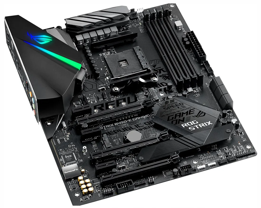 Материнская плата Asus ROG STRIX B450-E GAMING