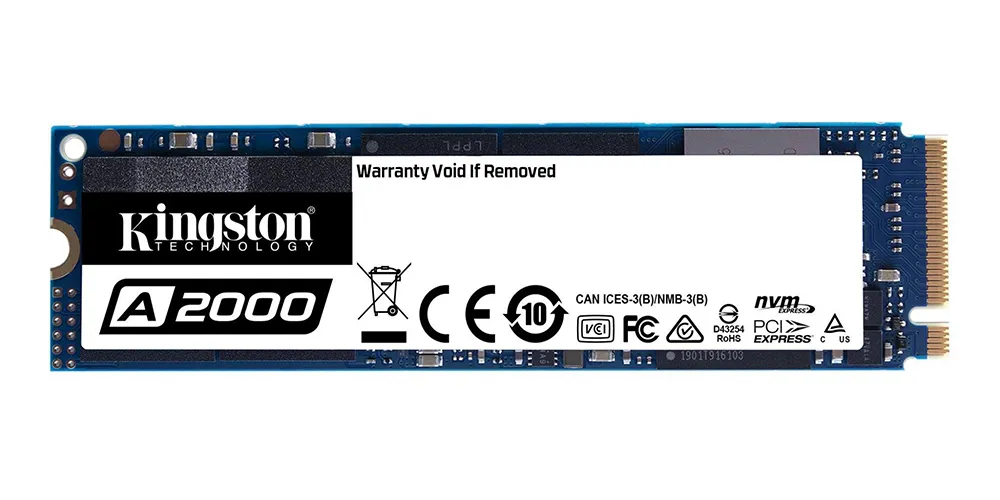 SSD накопитель 1 TB Kingston A2000 SA2000M8/1000G