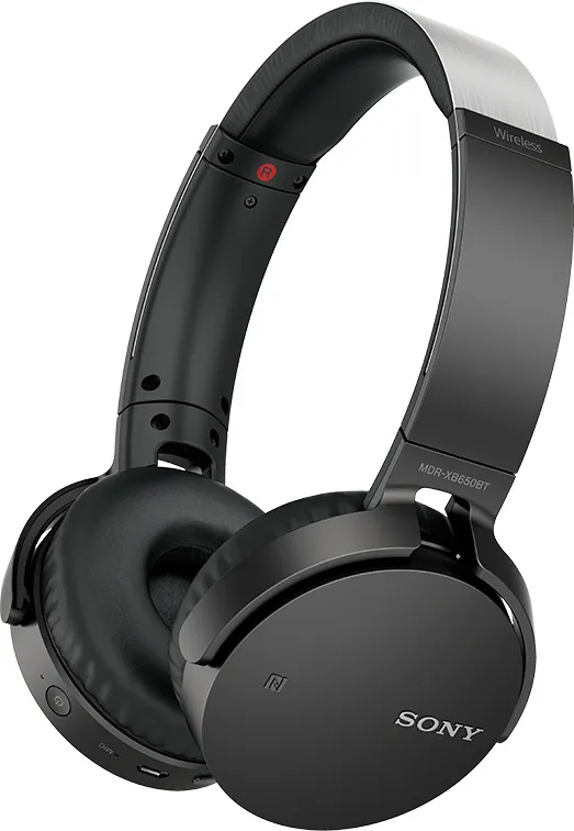 Наушники-накладные Sony MDRXB650BTB.E Чёрный