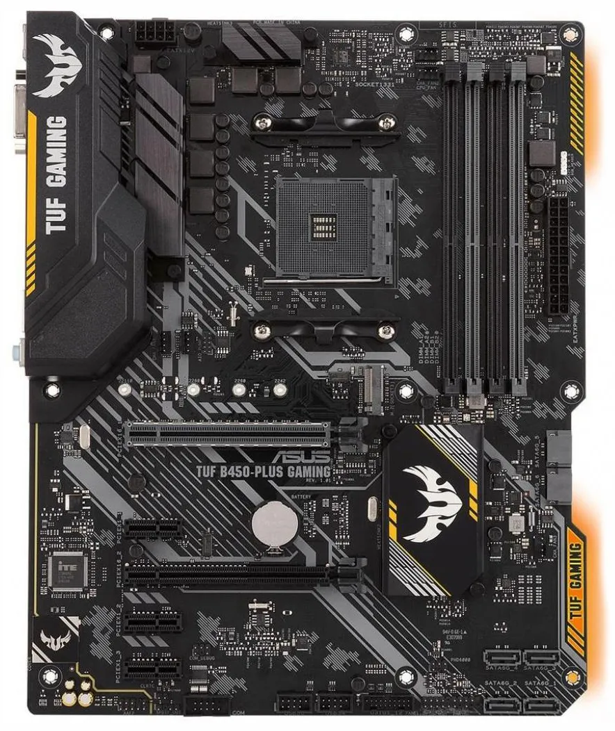 Материнская плата Asus TUF B450-PLUS GAMING