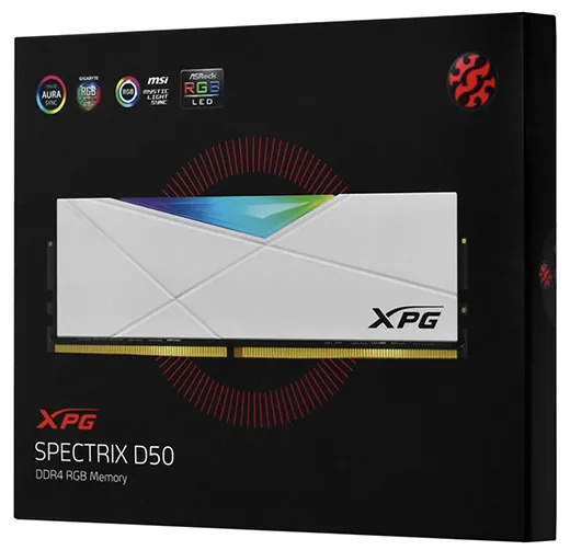 Оперативная память 32 GB kit ADATA XPG SPECTRIX D50 RGB AX4U320016G16A-DW50