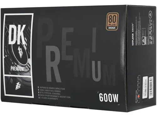 Блок питания 1st Player DK PREMIUM PS-600AX
