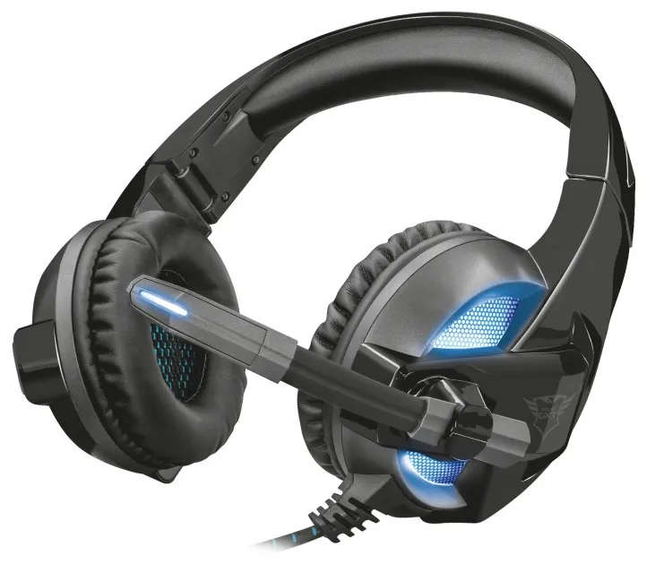 Наушники Trust GXT 410 Rune Illuminated Headset с подсветкой
