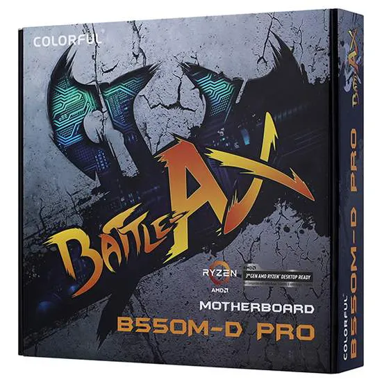 Материнская плата Colorful BATTLE-AX B550M-D PRO V14 D4