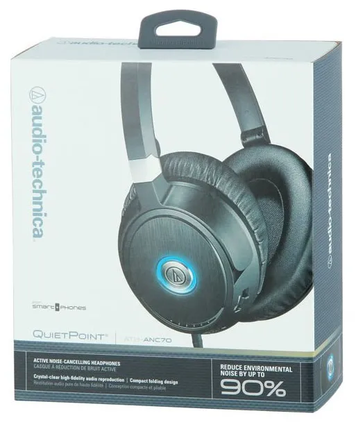 Гарнитура Audio-Technica ATH-ANC70 black