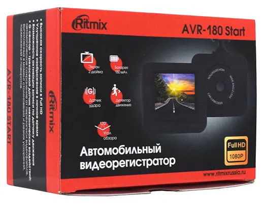 Видеорегистратор Ritmix AVR-180 Start