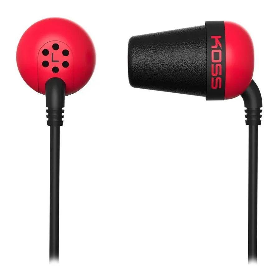 Наушники Koss The Plug Красный