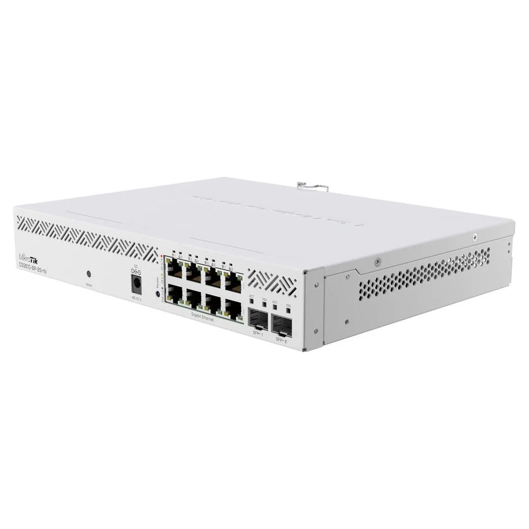 Коммутатор MikroTik CSS610-8P-2S+IN