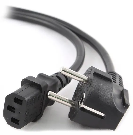 Кабель питания, Cablexpert PC-186-VDE-10M, 10м, Черный