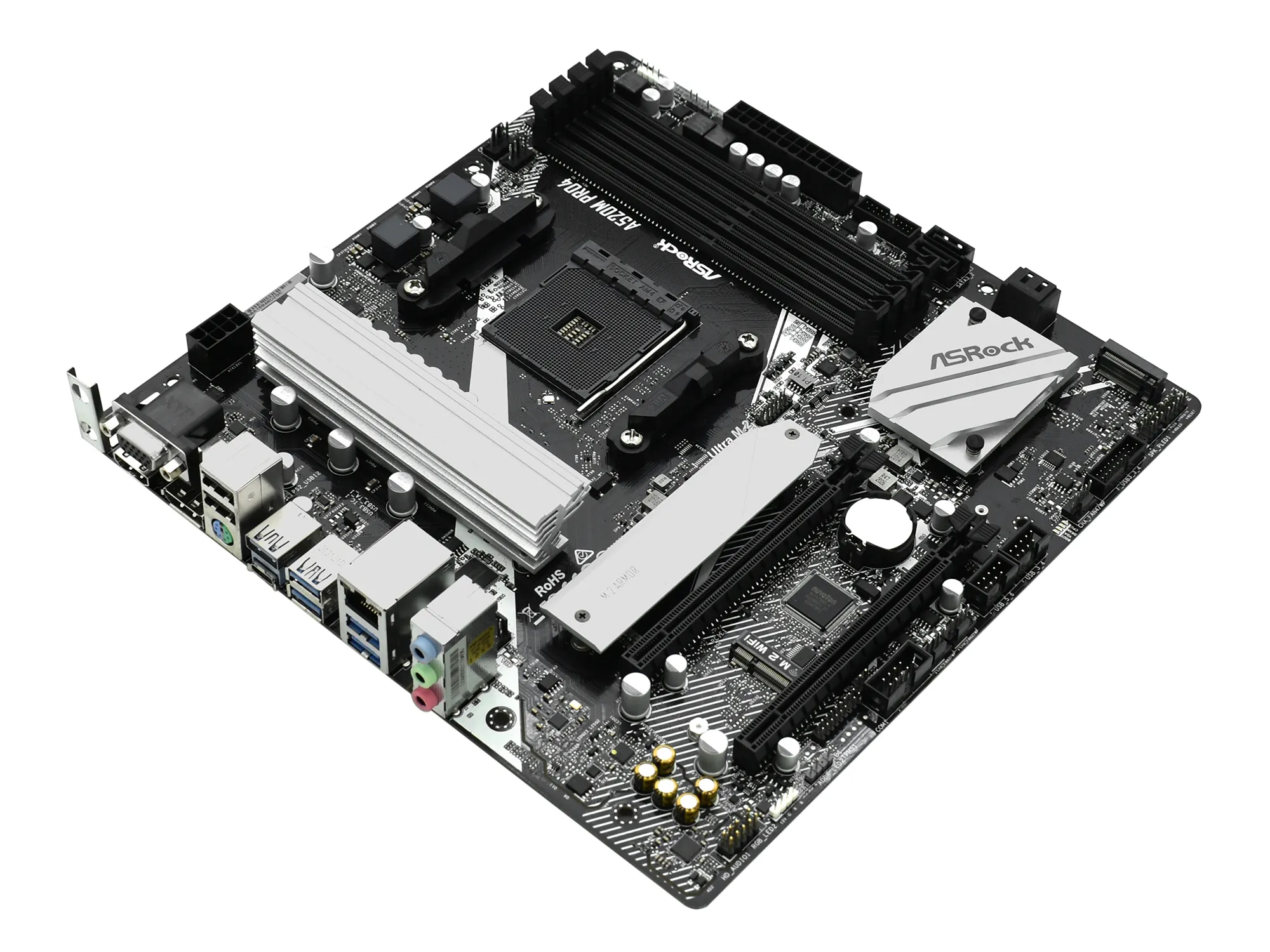 Материнская плата ASRock A520M PRO4