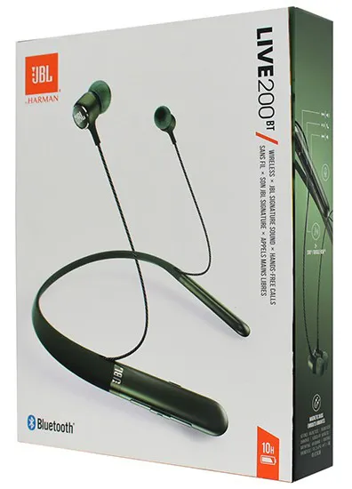 Bluetooth Гарнитура JBL (by harman) Live 200BT green