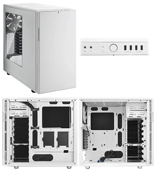 Корпус для ПК Fractal Design Define R5 White Window