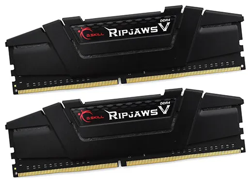Оперативная память 16 GB kit G.SKILL RIPJAWS V F4-3200C16D-16GVKB