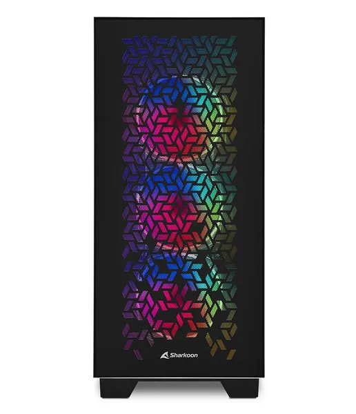 Корпус для ПК Sharkoon Elite Shark CA300H RGB Black