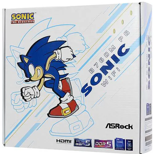 Материнская плата ASRock B760M PG SONIC WIFI D5
