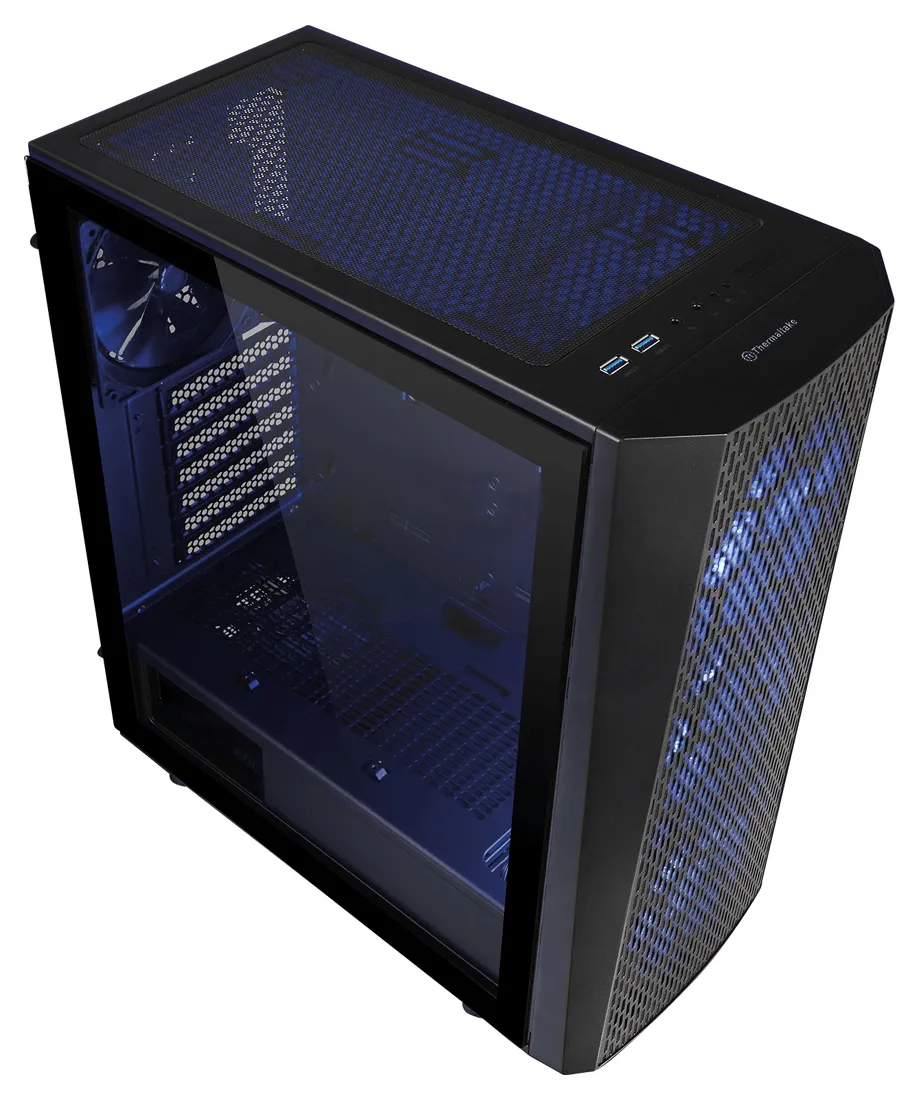 Корпус для ПК Thermaltake Versa J24 TG RGB CA-1L7-00M1WN-01