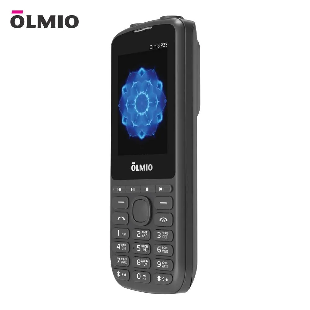 Мобильный телефон Olmio P33 черный